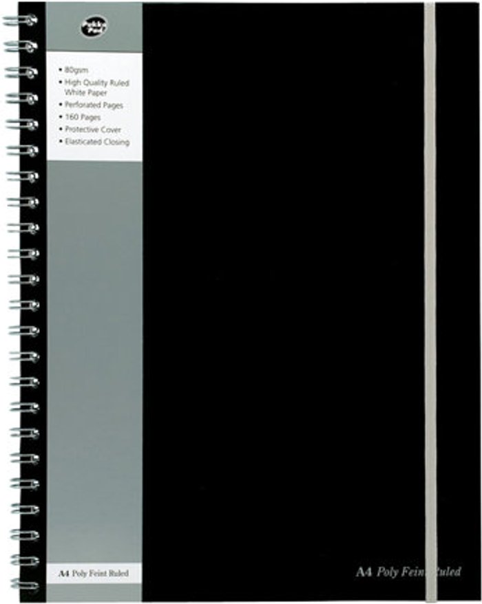 Currys Business | Pukka Pukka Pad Polypropylene Ruled Jotta Notebook A4 (Pack of 3) SBJPOLYA4 Pukka Pukka Pad Polypropylene Ruled Jotta Notebook A4 (Pack of 3) SBJPOLYA4