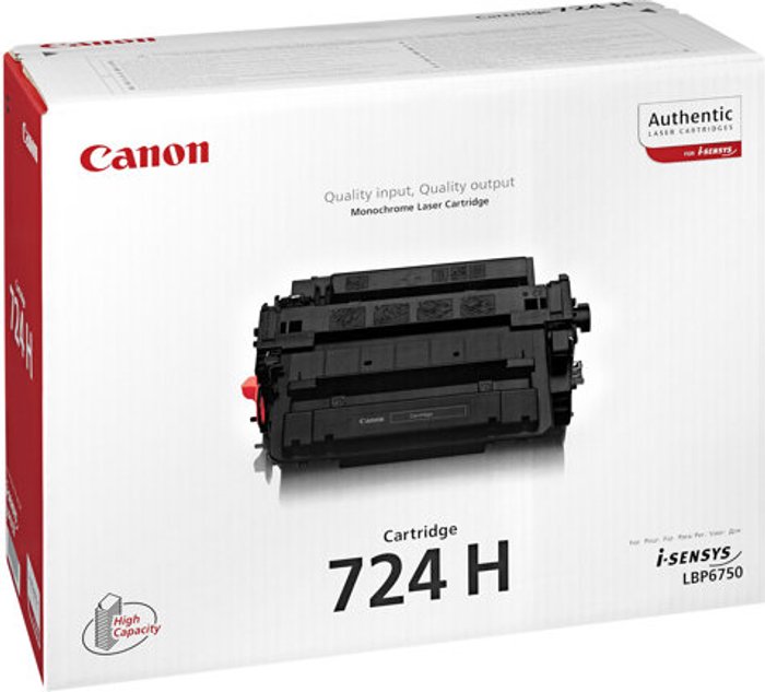 Currys Business | Canon Canon CRG-724H - black - original - toner cartridge Canon Canon CRG-724H - black - original - toner cartridge