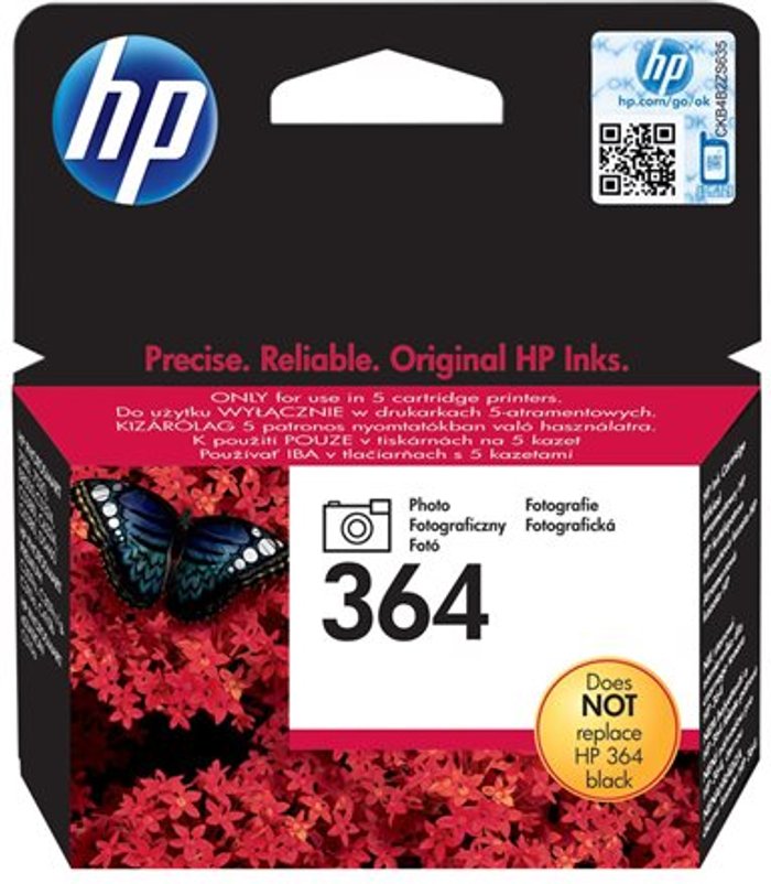 Currys Business | HP HP 364 - photo black - original - ink cartridge (photo) HP HP 364 - photo black - original - ink cartridge (photo)