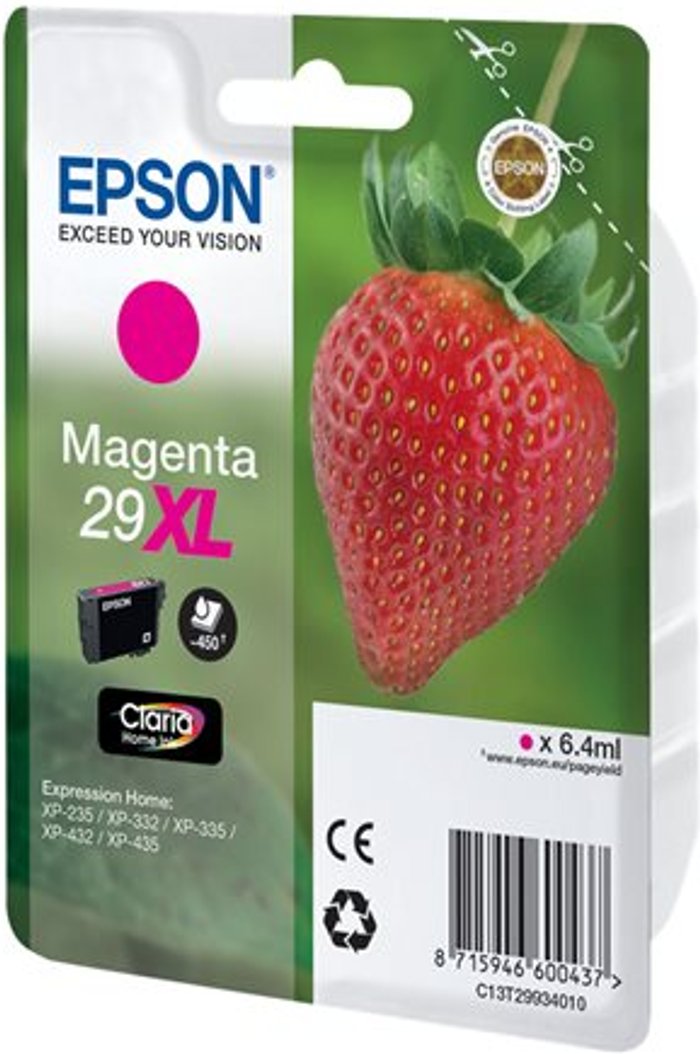 Currys Business | Epson Epson 29XL - XL - magenta - original - ink cartridge Epson Epson 29XL - XL - magenta - original - ink cartridge