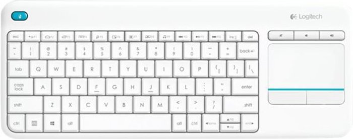 Currys Business | Logitech Logitech Wireless Touch Keyboard K400 Plus - keyboard - English Logitech Logitech Wireless Touch Keyboard K400 Plus - keyboard - English