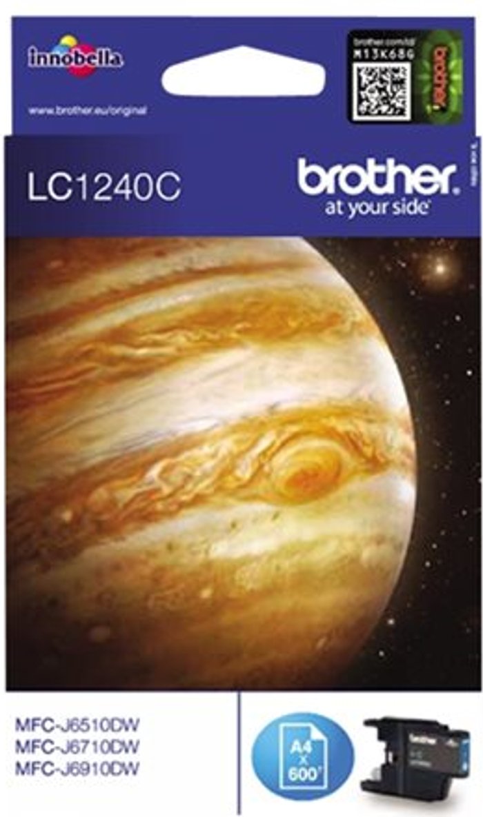 Currys Business | Brother Brother LC1240C - cyan - original - ink cartridge Brother Brother LC1240C - cyan - original - ink cartridge