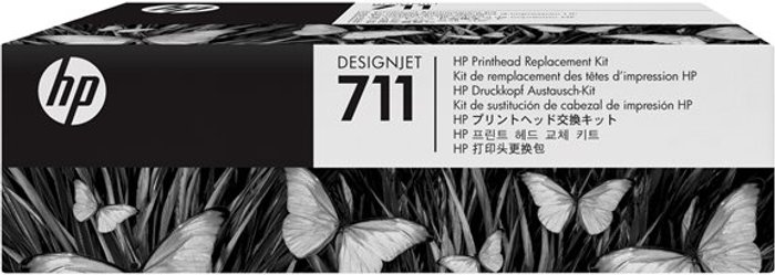 Currys Business | HP HP 711 - black, yellow, cyan, magenta - printhead HP HP 711 - black, yellow, cyan, magenta - printhead