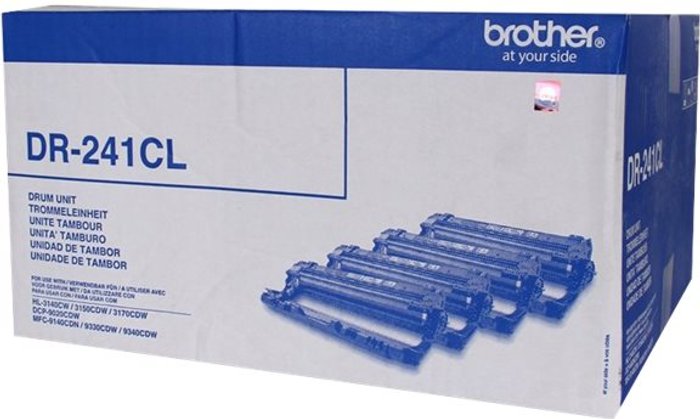 Currys Business | Brother Brother DR241CL - black, yellow, cyan, magenta - original - drum kit Brother Brother DR241CL - black, yellow, cyan, magenta - original - drum kit