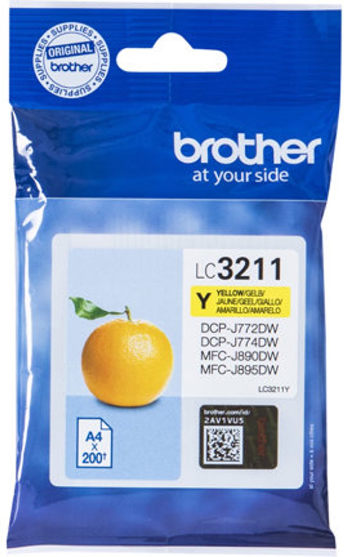 Currys Business | Brother Brother LC3211Y Inkjet Cartridge Yellow LC3211Y Brother Brother LC3211Y Inkjet Cartridge Yellow LC3211Y