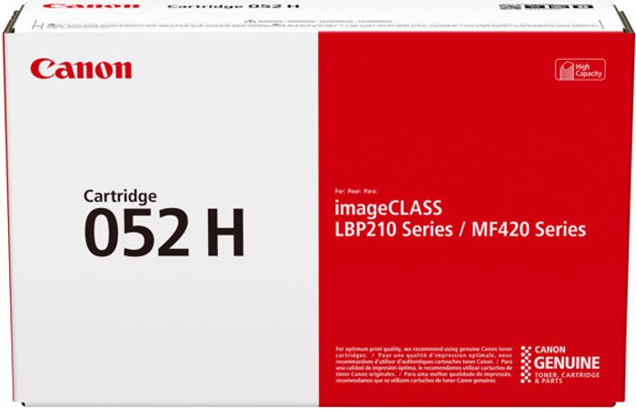 Currys Business | Canon Canon 052H Toner Cartridge High Yield Black 2200C002 Canon Canon 052H Toner Cartridge High Yield Black 2200C002