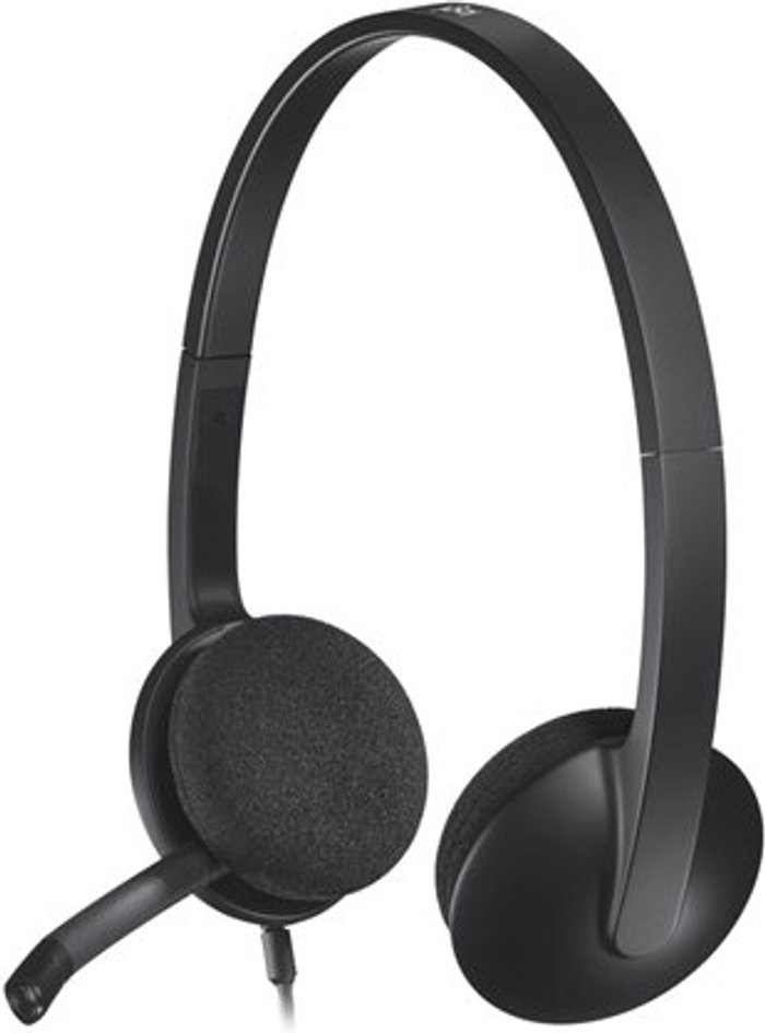 Currys Business | Logitech Logitech USB Headset H340 - headset Logitech Logitech USB Headset H340 - headset