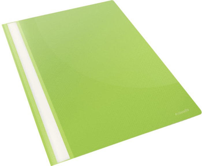Currys Business | Esselte Esselte Vivida - report file - for A4 - capacity: 160 sheets - green (pack of 25) Esselte Esselte Vivida - report file - for A4 - capacity: 160 sheets - green (pack of 25)