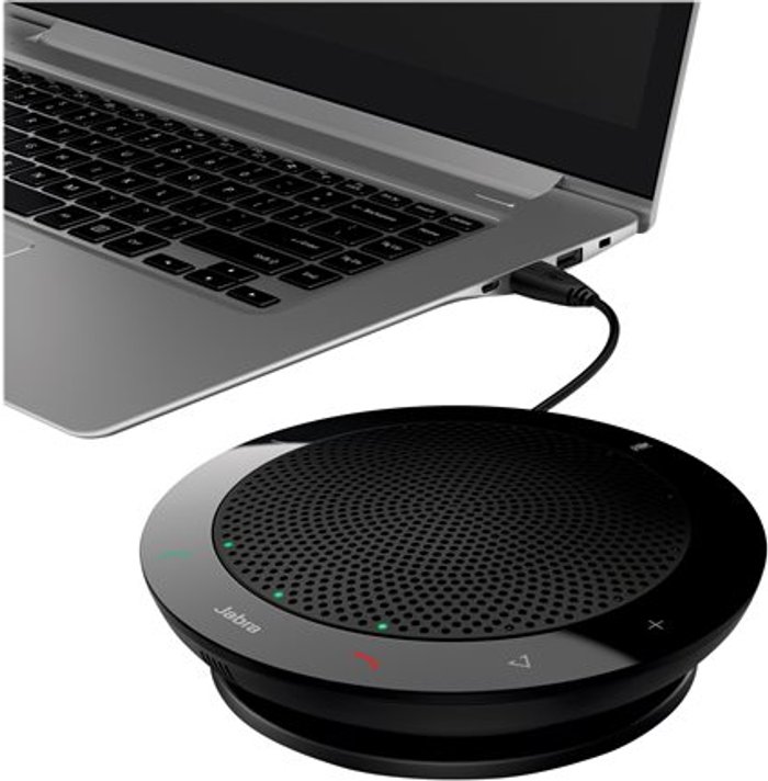 Currys Business | Jabra Jabra SPEAK 410 MS - VoIP desktop speakerphone Jabra Jabra SPEAK 410 MS - VoIP desktop speakerphone