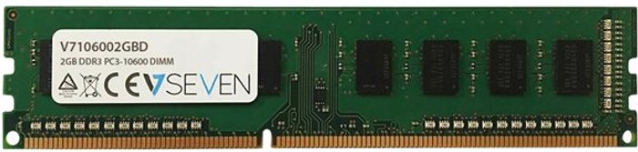 Currys Business | V7 V7 - DDR3 - module - 2 GB - DIMM 240-pin - 1333 MHz / PC3-10600 - unbuffered V7 V7 - DDR3 - module - 2 GB - DIMM 240-pin - 1333 MHz / PC3-10600 - unbuffered