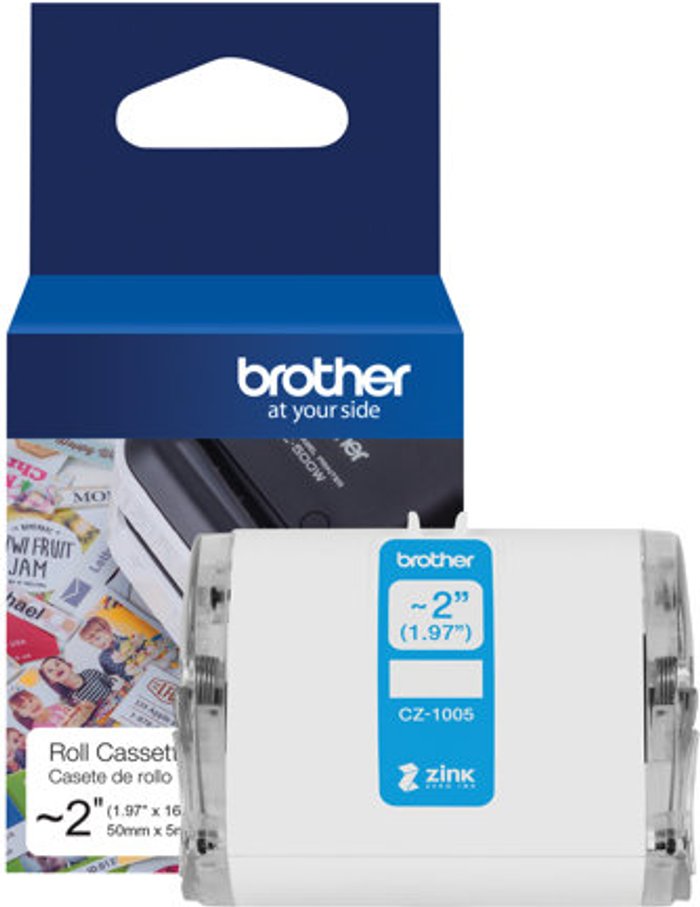 Currys Business | Brother Brother Label Roll 50mm x 5m for Label Printer CZ1005 Brother Brother Label Roll 50mm x 5m for Label Printer CZ1005