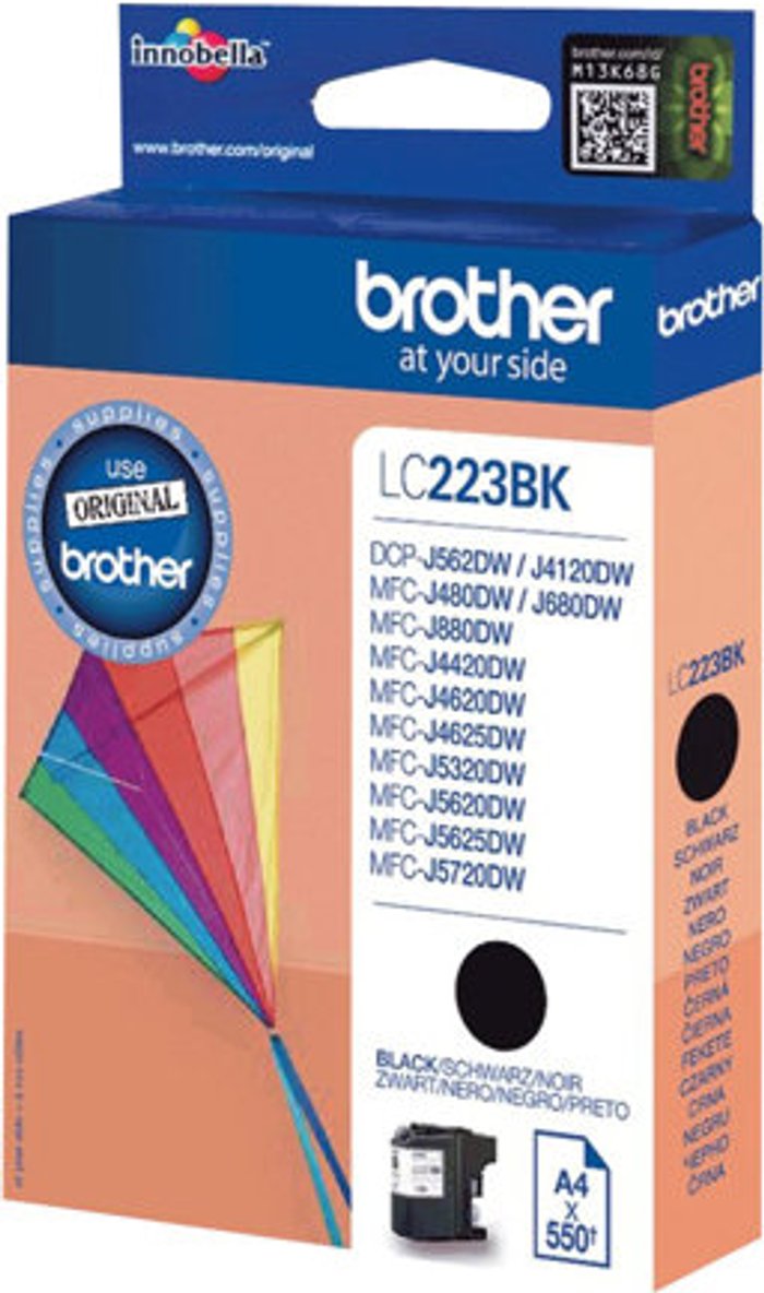 Currys Business | Brother Brother LC223BK - black - original - ink cartridge Brother Brother LC223BK - black - original - ink cartridge