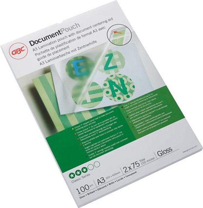 Currys Business | ACCO-REXEL Ibico - 100 - 303 x 426 mm - lamination pouches ACCO-REXEL Ibico - 100 - 303 x 426 mm - lamination pouches