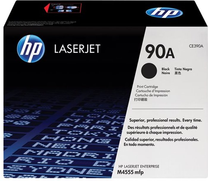 Currys Business | HP HP 90A - black - original - LaserJet - toner cartridge (CE390A) HP HP 90A - black - original - LaserJet - toner cartridge (CE390A)