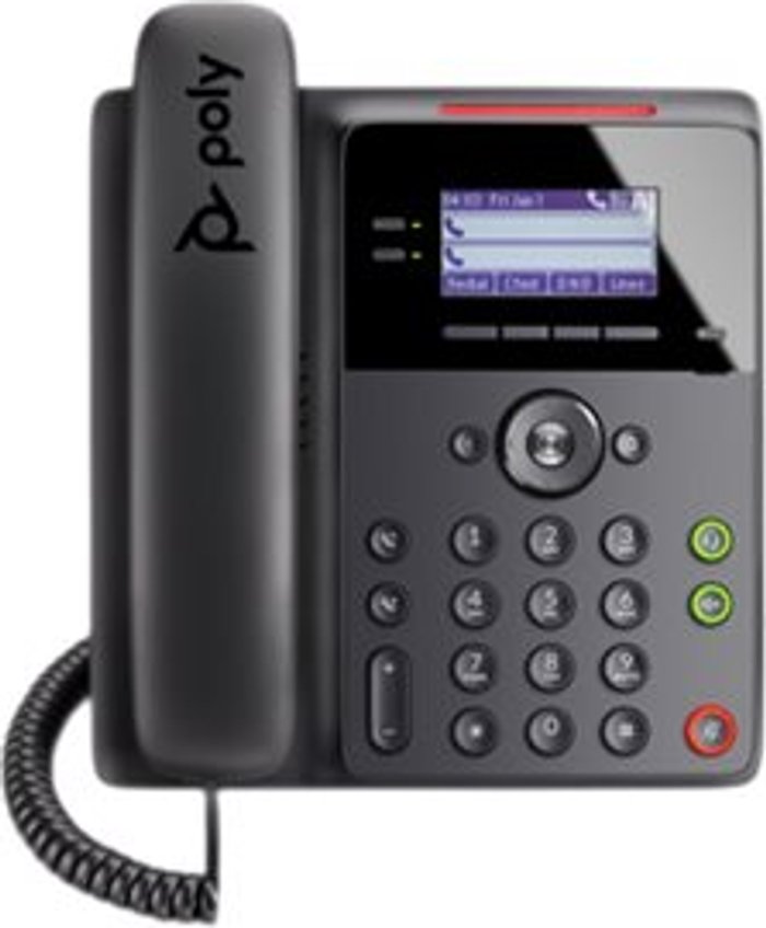 Currys Business | Polycom Poly Edge B20 - VoIP phone with caller ID/call waiting - 5-way call capability Polycom Poly Edge B20 - VoIP phone with caller ID/call waiting - 5-way call capability