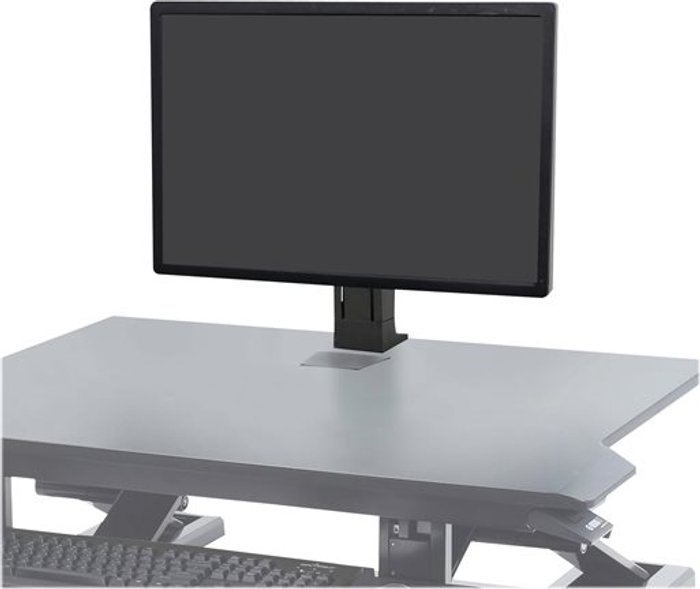 Currys Business | Ergotron Ergotron WorkFit mounting kit - for LCD display - black Ergotron Ergotron WorkFit mounting kit - for LCD display - black