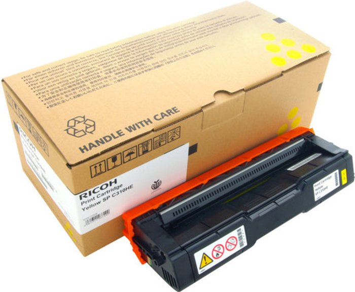 Currys Business | Ricoh Ricoh - High Yield - yellow - original - toner cartridge Ricoh Ricoh - High Yield - yellow - original - toner cartridge