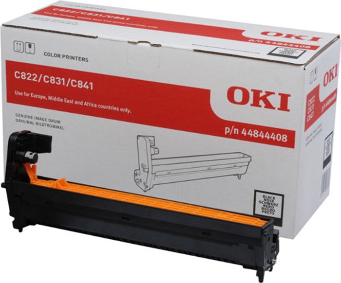 Currys Business | OKI Oki C831/841 EP Black Image Drum 44844408 OKI Oki C831/841 EP Black Image Drum 44844408