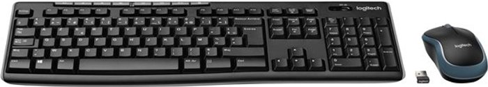 Currys Business | Logitech Logitech MK270 Wireless Combo - keyboard and mouse set - French Logitech Logitech MK270 Wireless Combo - keyboard and mouse set - French