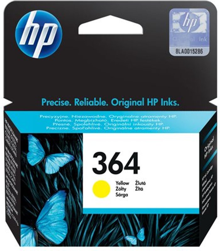 Currys Business | HP HP 364 - yellow - original - ink cartridge HP HP 364 - yellow - original - ink cartridge