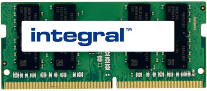 Currys Business | Integral Integral - DDR4 - module - 32 GB - SO-DIMM 260-pin - 2666 MHz / PC4-21300 - unbuffered Integral Integral - DDR4 - module - 32 GB - SO-DIMM 260-pin - 2666 MHz / PC4-21300 - unbuffered