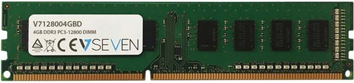 Currys Business | V7 V7 - DDR3 - module - 4 GB - DIMM 240-pin - 1600 MHz / PC3-12800 - unbuffered V7 V7 - DDR3 - module - 4 GB - DIMM 240-pin - 1600 MHz / PC3-12800 - unbuffered