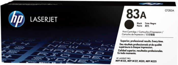 Currys Business | HP HP 83A - black - original - LaserJet - toner cartridge (CF283A) HP HP 83A - black - original - LaserJet - toner cartridge (CF283A)