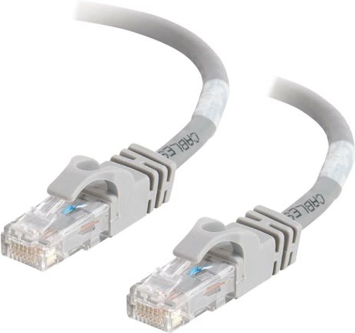 Currys Business | CABLES TO GO C2G Cat6 Booted Unshielded (UTP) Network Patch Cable - patch cable - 50 cm - grey CABLES TO GO C2G Cat6 Booted Unshielded (UTP) Network Patch Cable - patch cable - 50 cm - grey