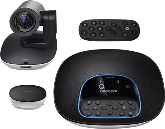 Currys Business | Logitech Logitech GROUP - video conferencing kit Logitech Logitech GROUP - video conferencing kit