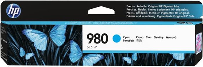 Currys Business | HP HP 980 - cyan - original - ink cartridge HP HP 980 - cyan - original - ink cartridge