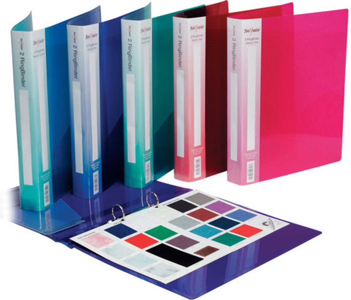 Currys Business | Snopake Snopake 2 Ring Binder 25mm A4 Electra Assorted (Pack of 10) 10165 Snopake Snopake 2 Ring Binder 25mm A4 Electra Assorted (Pack of 10) 10165