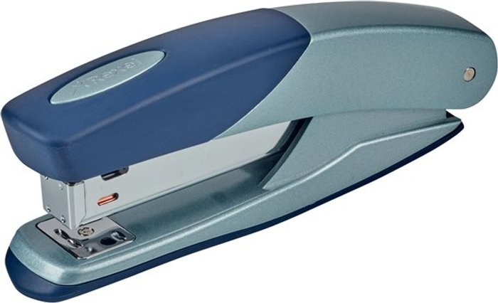 Currys Business | ACCO-REXEL Rexel Matador stapler - 25 sheets - metal - blue/silver ACCO-REXEL Rexel Matador stapler - 25 sheets - metal - blue/silver
