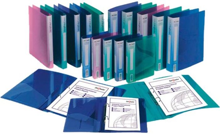 Currys Business | SNOPAKE Snopake - ring binder - for A4 - clear (pack of 10) SNOPAKE Snopake - ring binder - for A4 - clear (pack of 10)