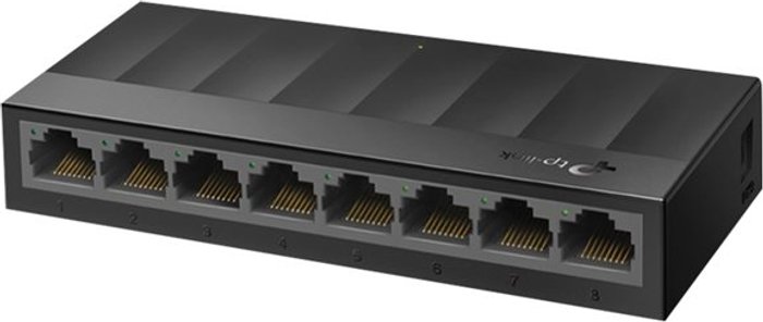 Currys Business | TP-Link TP-Link LiteWave LS1008G - switch - 8 ports - unmanaged TP-Link TP-Link LiteWave LS1008G - switch - 8 ports - unmanaged