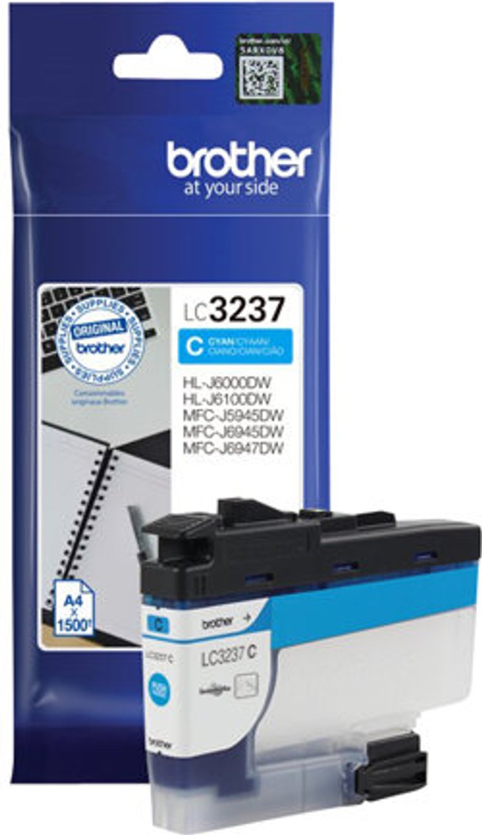 Currys Business | Brother Brother LC3237C - cyan - original - ink cartridge Brother Brother LC3237C - cyan - original - ink cartridge