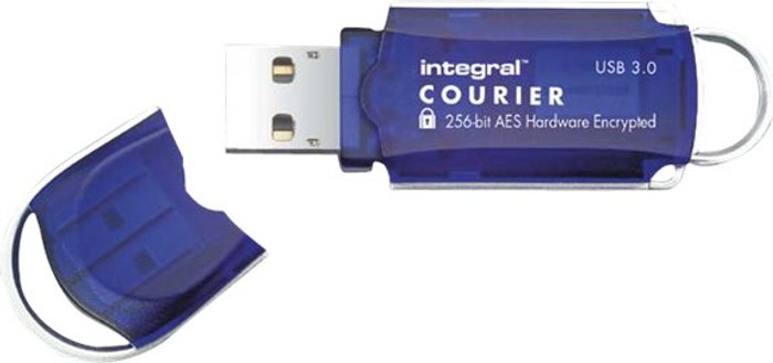 Currys Business | Integral Integral Courier Encrypted USB 3.0 8GB Flash Drive INFD8GCOU3.0-197 Integral Integral Courier Encrypted USB 3.0 8GB Flash Drive INFD8GCOU3.0-197
