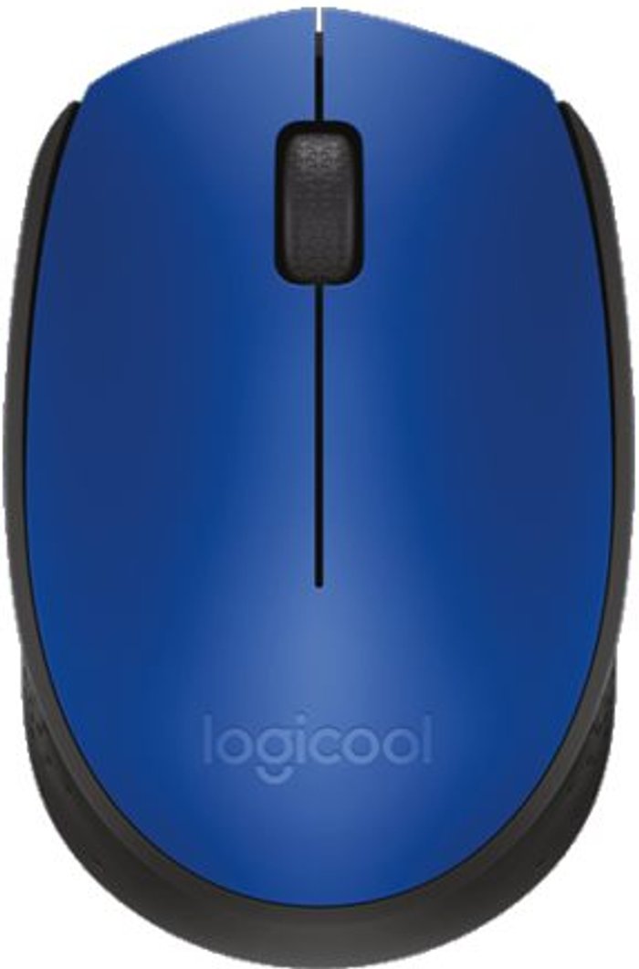 Currys Business | Logitech Logicool M171 - mouse - 2.4 GHz - blue/black Logitech Logicool M171 - mouse - 2.4 GHz - blue/black