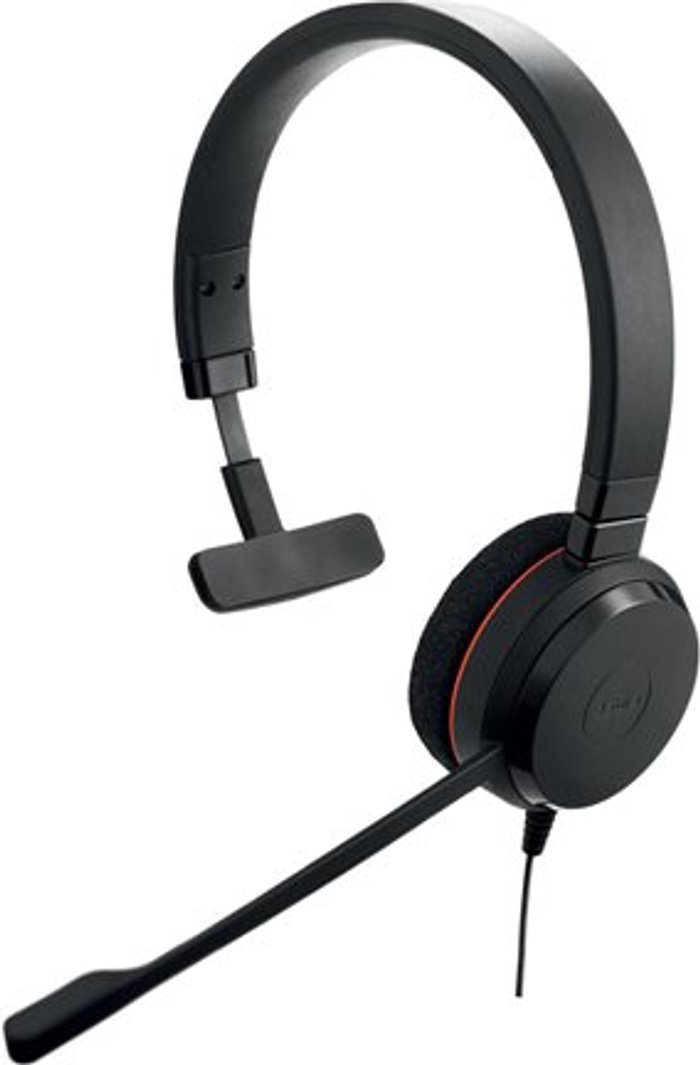 Currys Business | Jabra Jabra Evolve 20 MS Mono PC Headset 52644 Jabra Jabra Evolve 20 MS Mono PC Headset 52644