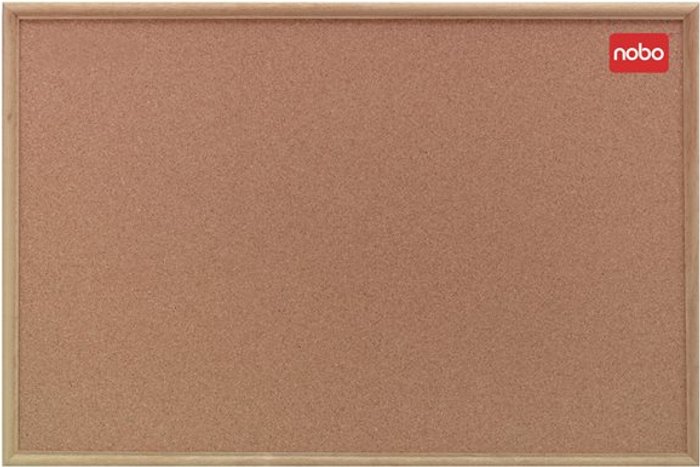 Currys Business | Nobo Nobo Classic Cork Noticeboard 900x600mm 37639003 Nobo Nobo Classic Cork Noticeboard 900x600mm 37639003