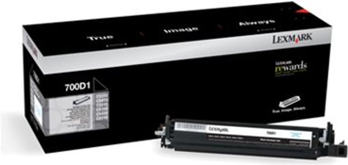 Currys Business | Lexmark Lexmark 700D1 - black - original - developer kit - LCCP Lexmark Lexmark 700D1 - black - original - developer kit - LCCP