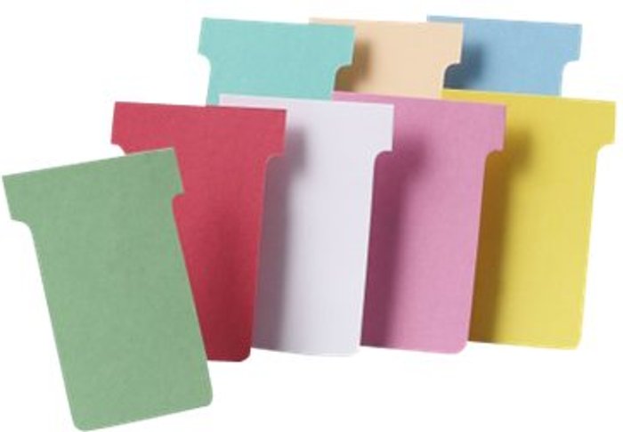 Currys Business | ACCO-REXEL Nobo T-card - red (pack of 100) ACCO-REXEL Nobo T-card - red (pack of 100)