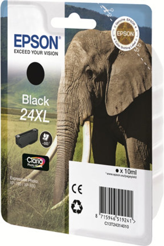 Currys Business | Epson Epson 24XL - XL - black - original - ink cartridge Epson Epson 24XL - XL - black - original - ink cartridge