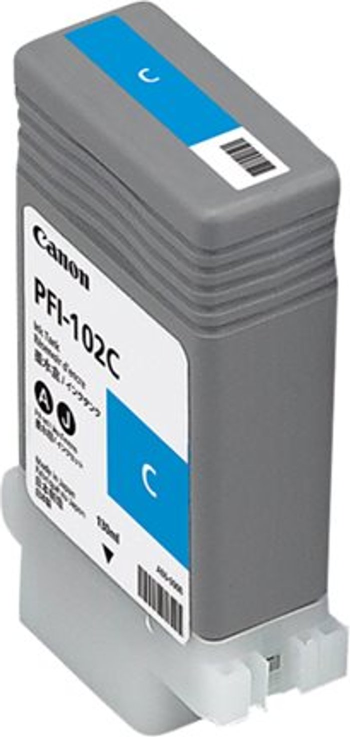 Currys Business | Canon Canon PFI-102 C - cyan - original - ink tank Canon Canon PFI-102 C - cyan - original - ink tank