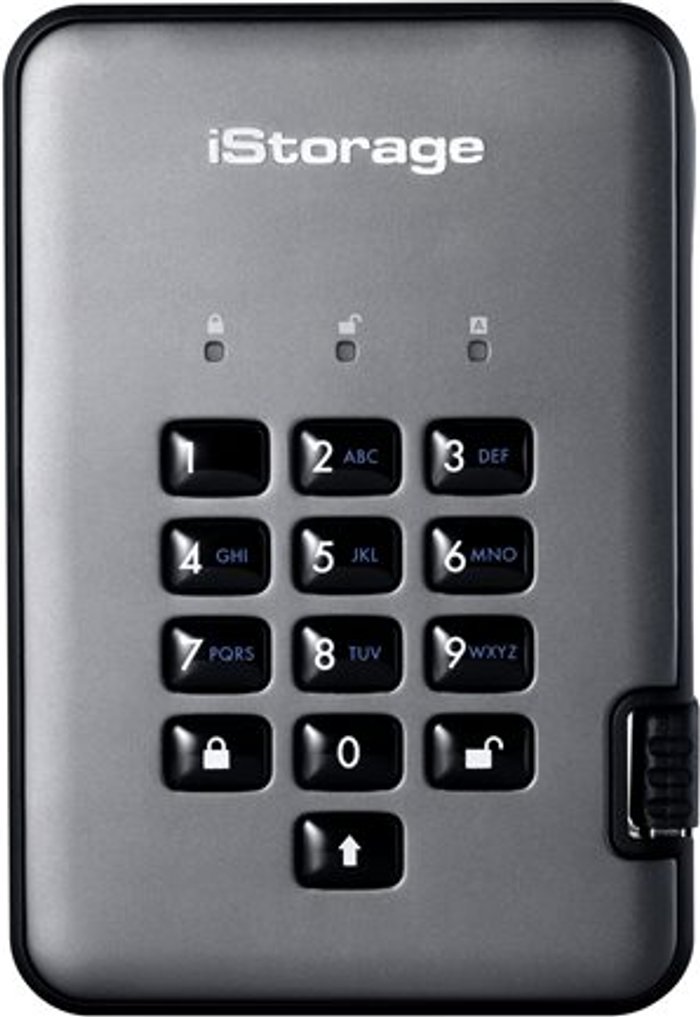 Currys Business | ISTORAGE iStorage diskAshur PRO² - hard drive - 5 TB - USB 3.1 - TAA Compliant ISTORAGE iStorage diskAshur PRO² - hard drive - 5 TB - USB 3.1 - TAA Compliant