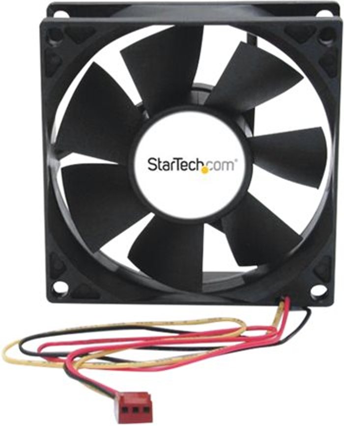 Currys Business | Startech StarTech.com 80x25mm Dual Ball Bearing Computer Case Fan w/ TX3 Connector (FANBOX2) - system fan kit Startech StarTech.com 80x25mm Dual Ball Bearing Computer Case Fan w/ TX3 Connector (FANBOX2) - system fan kit