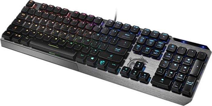 Currys Business | MSI MSI Vigor GK50 Low Profile Mechanical Gaming Keyboard, Black MSI MSI Vigor GK50 Low Profile Mechanical Gaming Keyboard, Black