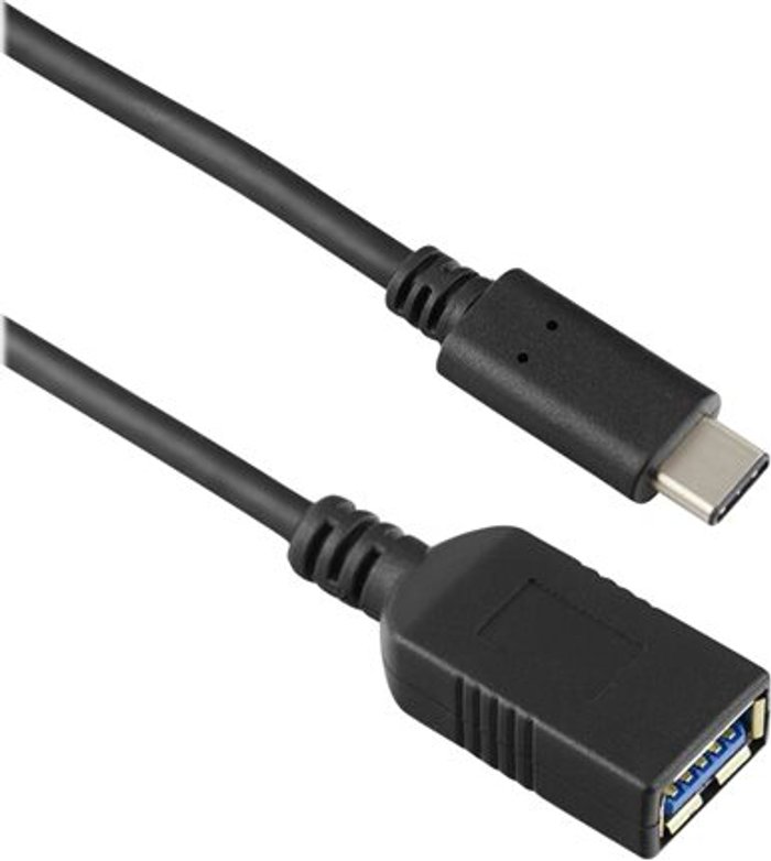 Currys Business | Targus TARGUS ACC923EU USB Type-C to USB-A Cable - 15 cm Targus TARGUS ACC923EU USB Type-C to USB-A Cable - 15 cm