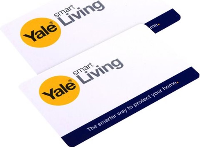 Currys Business | Yale Yale Keyless Connected Rfid Key Card Twin Pack Yale Yale Keyless Connected Rfid Key Card Twin Pack