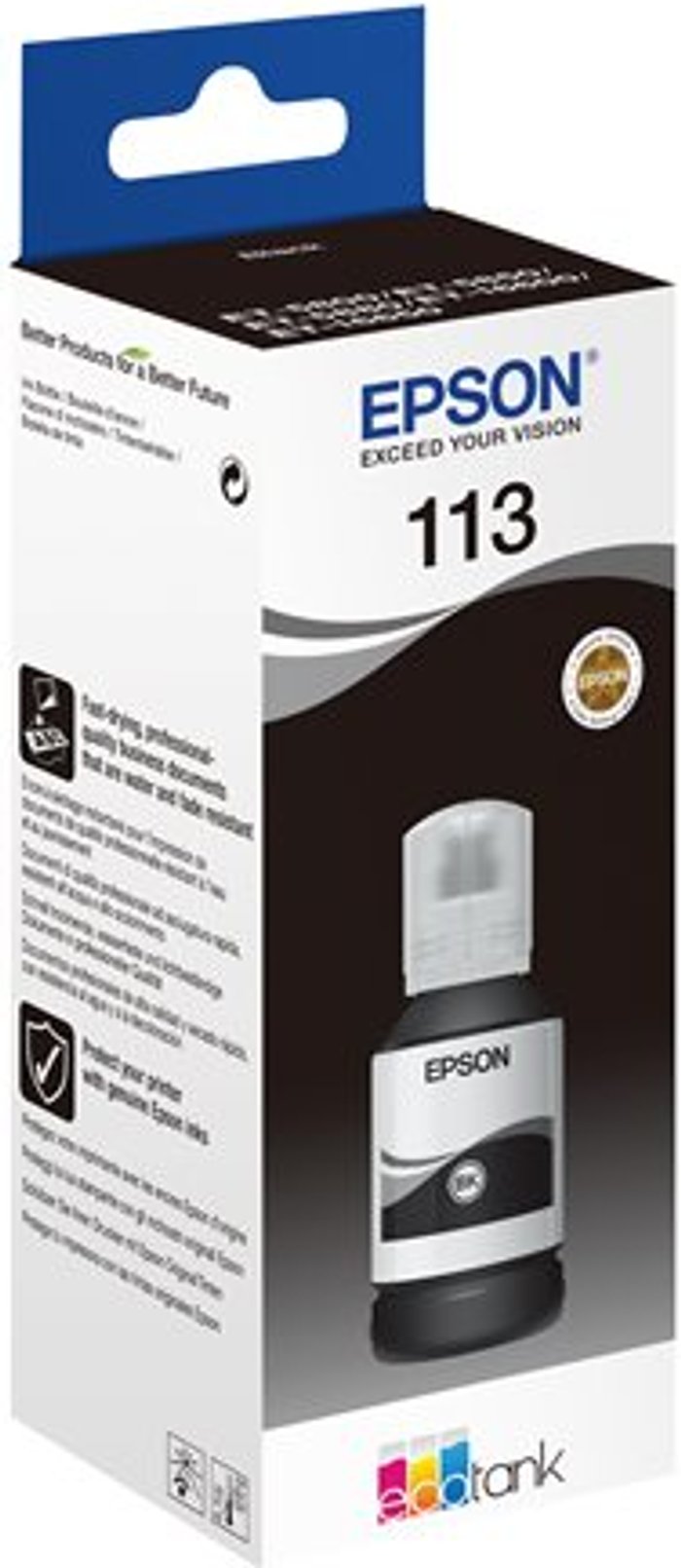 Currys Business | Epson Epson 113 Ecotank Black Ink Bottle C13T06B140 Epson Epson 113 Ecotank Black Ink Bottle C13T06B140
