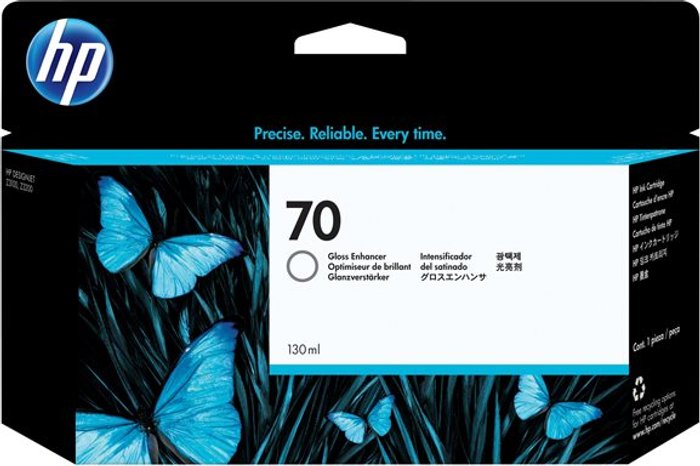 Currys Business | HP HP 70 - gloss enhancer - original - DesignJet - ink cartridge HP HP 70 - gloss enhancer - original - DesignJet - ink cartridge